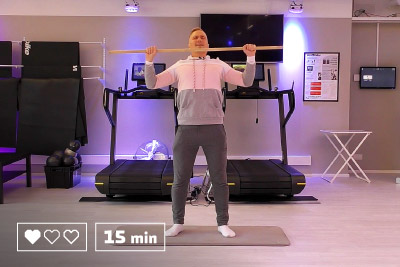 Jumppa - Keppijumppa kankeille - 15 minuuttia - Kotitreeni - Kotitreenaus - Treenaa kotona - Ryhmäliikuntatunti - Liikunta - Liikuntaa meille kaikille