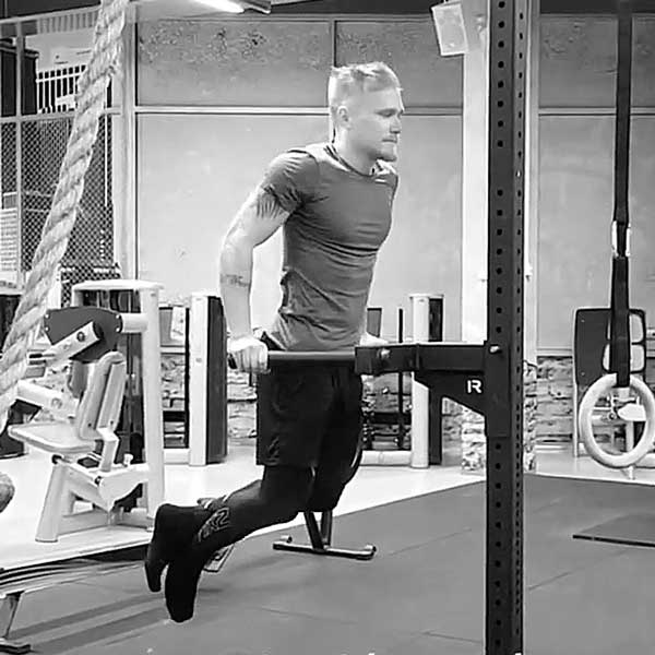 Dippi haarukassa - Kahvakuula - Treeniliike - Liikepankki - Saliohjelma - Kuntosaliohjelma