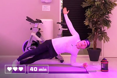 Kehonpaino-HIIT - 40 minuuttia - Kehonpainotreeni - Kotitreeni - Kotitreenaus - Treenaa kotona - Liikuntaa meille kaikille