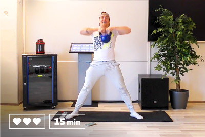 Kahvakuula - 15 minuuttia - Kotitreeni - Ryhmäliikunta - Ryhmäliikuntatunti - Ryhmäliikuntatunnit - Liikunta - Liikuntaa meille kaikille