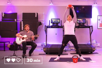 Kahvakuula - 30 minuuttia - Kotitreeni - Ryhmäliikunta - Ryhmäliikuntatunti - Ryhmäliikuntatunnit - Liikunta - Liikuntaa meille kaikille