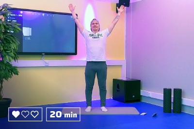 Venyttely kankeille - 20 minuuttia - Kehonpainotreeni - Kotitreeni - Kotitreenaus - Treenaa kotona - Ryhmäliikuntatunti - Liikunta - Liikuntaa meille kaikille