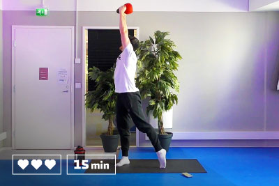 Kahvakuula - 15 minuuttia - Kotitreeni - Ryhmäliikunta - Ryhmäliikuntatunti - Ryhmäliikuntatunnit - Liikunta - Liikuntaa meille kaikille