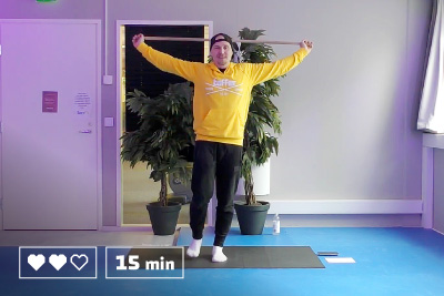 Jumppa - Keppijumppa - 15 minuuttia - Kotitreeni - Kotitreenaus - Treenaa kotona - Ryhmäliikuntatunti - Liikunta - Liikuntaa meille kaikille